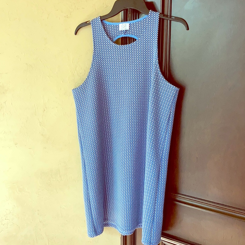 Zara mini blue dress